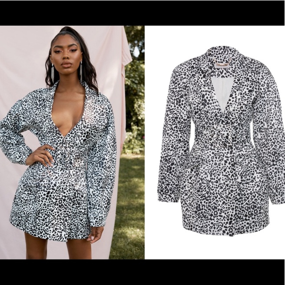 HOUSE OF CB BLAZER DRESS 🖤🤍 NEW!!